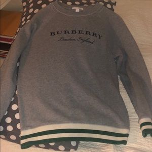 AUTHENTIC Burberry Crew Neck Oversized Sweatshirt